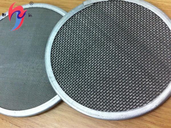 Plain Weave Stainless Steel Wire Mesh Panels , Metal Mesh Fabric 25 50 100 Micron