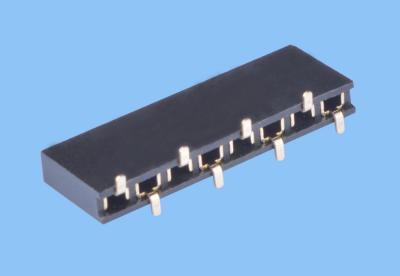 0.64mm Square Pin Brass Female Socket Connector 2.0mm Pitch 8.5mm Height SMT Type