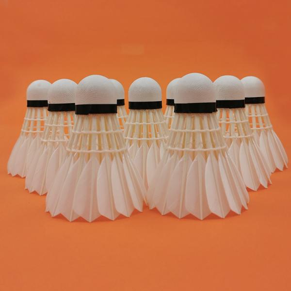 Dmantis Badminton Flex Goose Feather Shuttlecock Durable