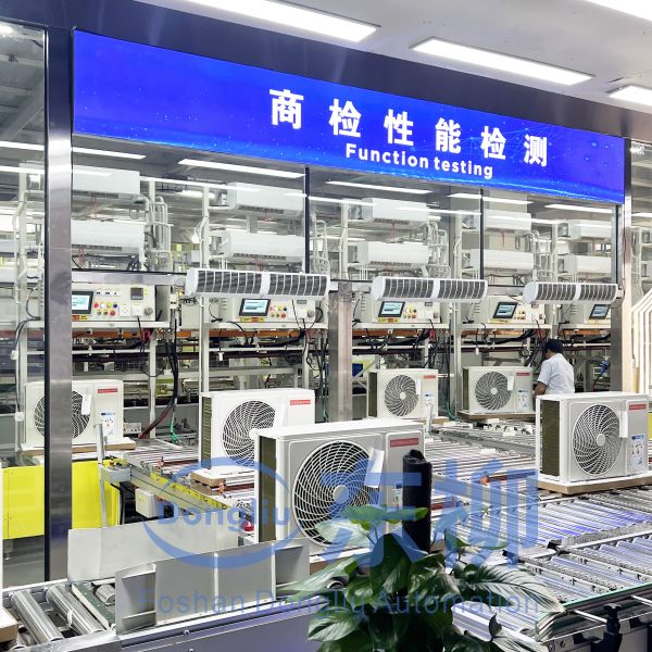 Industrial Custom AC Assembly Production Line for Split / Window / VRF Air Conditioners