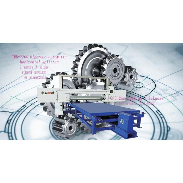 Sponge Horizontal Spillting Foam Machine Block Cutter Spilter High Precision Accuracy