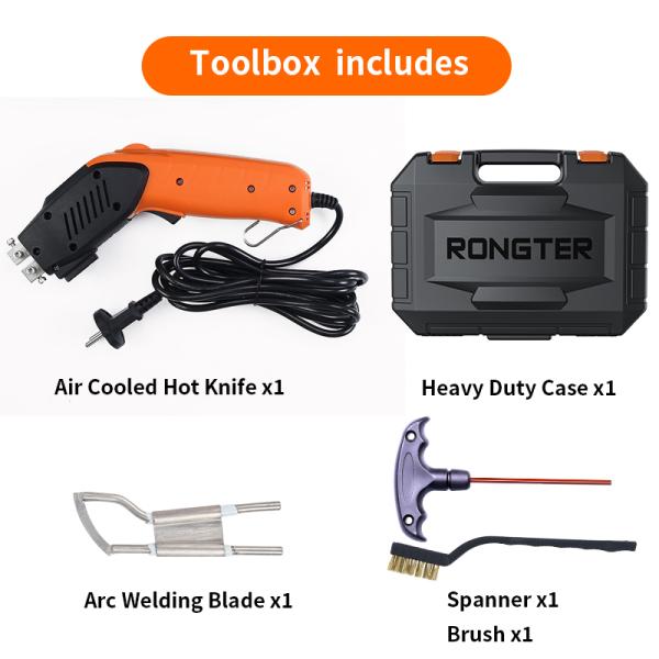 Air Cooling Handheld Electric Hot Foam Knife With Arc Welding Blade