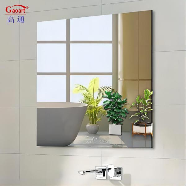 Wall Mounted Beveled Edge Wall Mirror with 6mm High Definition
