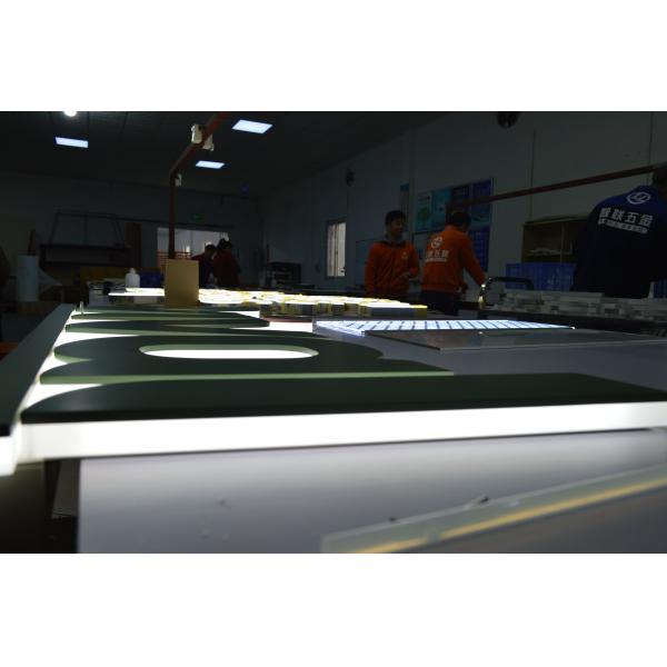 7000K Backlit Halo Lit Stainless Steel Channel Letter Signs Acrylic LED Electroplated Edge Lit