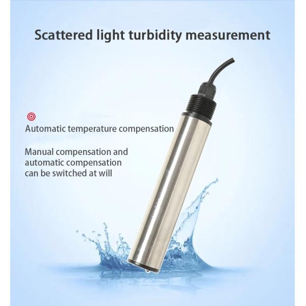 Highly Accurate RS485 4-20mA Nephelometer Water Turbidity Sensor for River in Industry