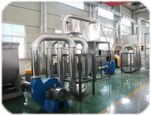 Ненужный пластиковый фильм/сумки PP PE повторно используя машину 380V 14mm