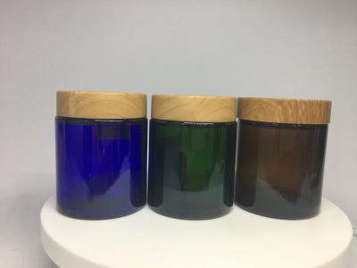 50g 100g Wide Mouth Cosmetic Jar Packaging Original Blue Green Amber