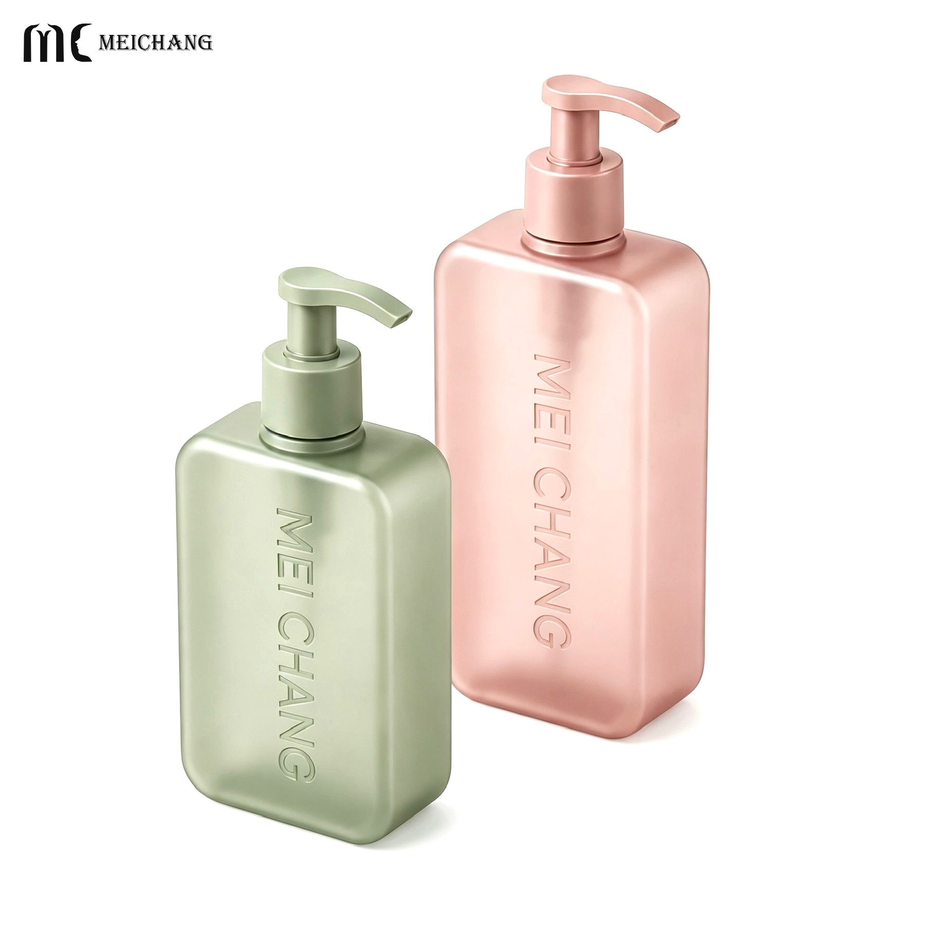 250ml/450ml/550ml/980ml Biodegradable PE Lotion Pump Bottle for Sunscreen & Body Care(MC-443)