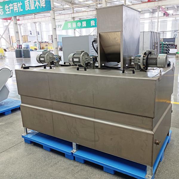 IEPP China Manufacturer High Capacity Wastewater Treatment Powder Chemical Dosing Mixture Automatic Flocculant tank Equipment