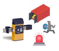 Cerradura teledirigida del sello de Jointech GPS para la seguridad de las mercancías del transporte del envase
