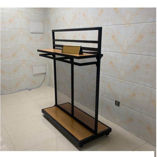Double-sided Garment Display Retail Clothes Display Racks for Retail Clothing Shops
