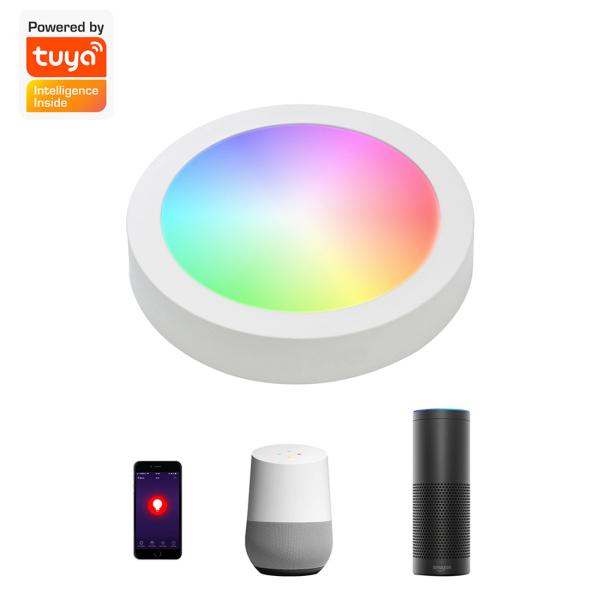 12W 6 Smart LED Panel Light recessed Surface Mounted wifi bluetooth zigbee