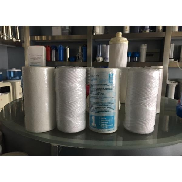 Белая замена патрона водяного фильтра полипропилена для водоочистки