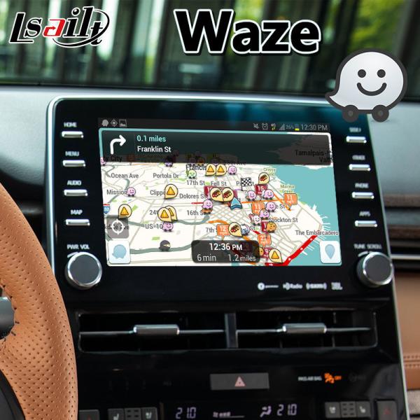 Коробка навигации автомобиля Avalon, коробка интерфейса Carplay андроида видео- для системы Тойота Touch3 с Youtube