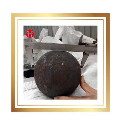Wear Resisting Grinding Media Balls 65HRC 160mm High Chrome Grinding Media Ball For Mining