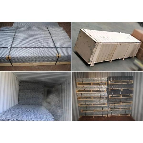 Sale Diamond Hole Shape Expanded Metal Mesh Fence Easily Assembled with SWD 2.5-100mm