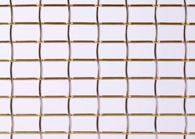 Fio Mesh Square Hole do friso do fechamento de SS321 2.5m