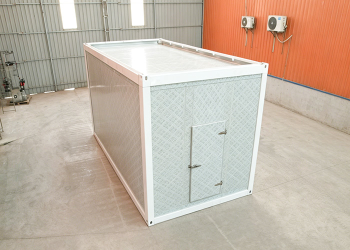 Containerized Modular Cold Room with Dehumidification | Humidity Controlled Cold Storage