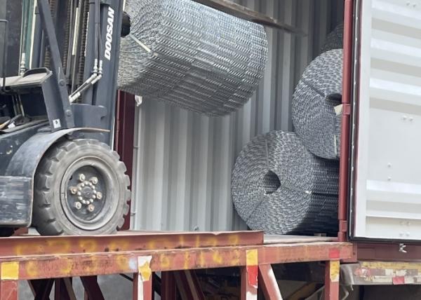 8Lines Wire Anti-rust Galvanized Concrete counterweight mesh for Subsea Gas & Oil Pipeline