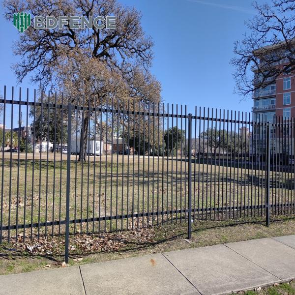 Rust Inhibited Tubular Steel Fence Protective Coating