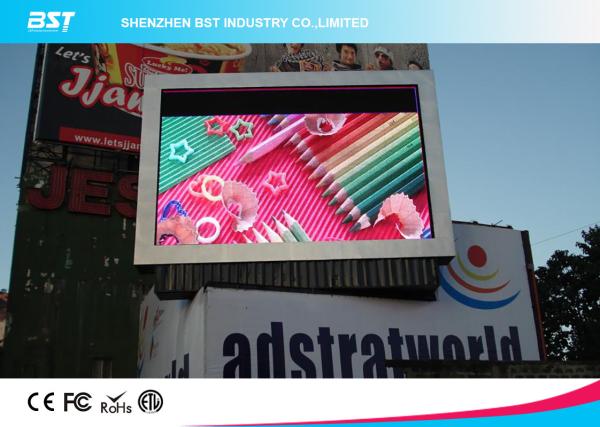 High Resolution P10 Outdoor Led Display Advertising Screen With 160x160mm Module