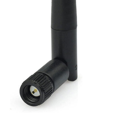 Dual Band Wifi Antenna 2.4GHz 5.8GHz Rubber Wireless Communication Antennas With Right Angle