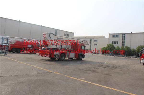 SINOTRUK Fire Fighting Trucks HOWO 4x2 6m3 With Foam Tank  EURO2/3/4