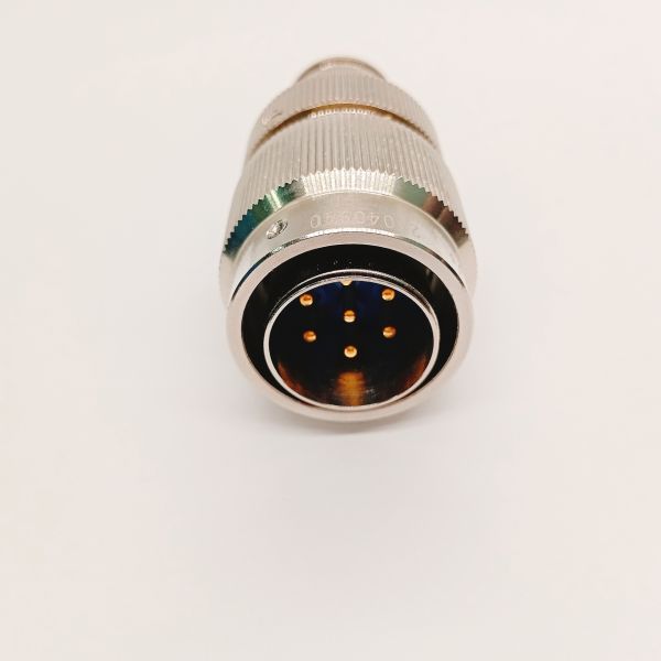 Y17P*-1207TJ5 7 Pin Shielded Bayonet Locking Circular Connector Male Plug Aviation Connector