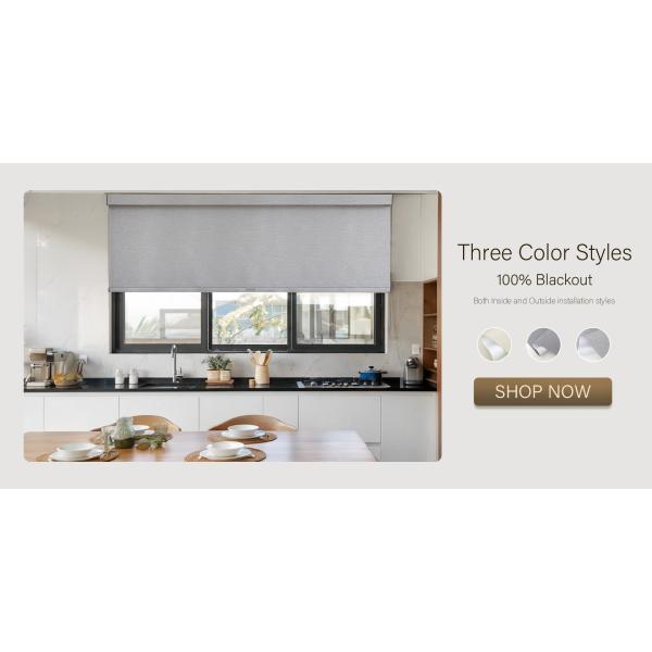 100% Polyester Waterproof Roller Blinds Fabric 2.8m Wide 140gsm