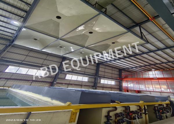 Equipamento de ABD Horizontal Anodizing Production Line para os perfis de alumínio
