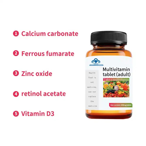 Wholesale Zinc Oxide Retinol Acetate Multiple Vitamins And Minerals Tablets