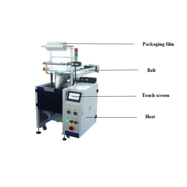 Easy Operation Manual Feeding Screw Hardware Accessories Automatic Toys Packaging Machine