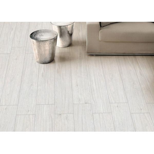 Babylon Grey Timber Ceramic Floor Tiles Wood Grain Texture For Bedroom