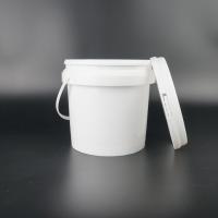 hogar y negocio plásticos de Pail Reusable Storage Container For de la ronda 4L