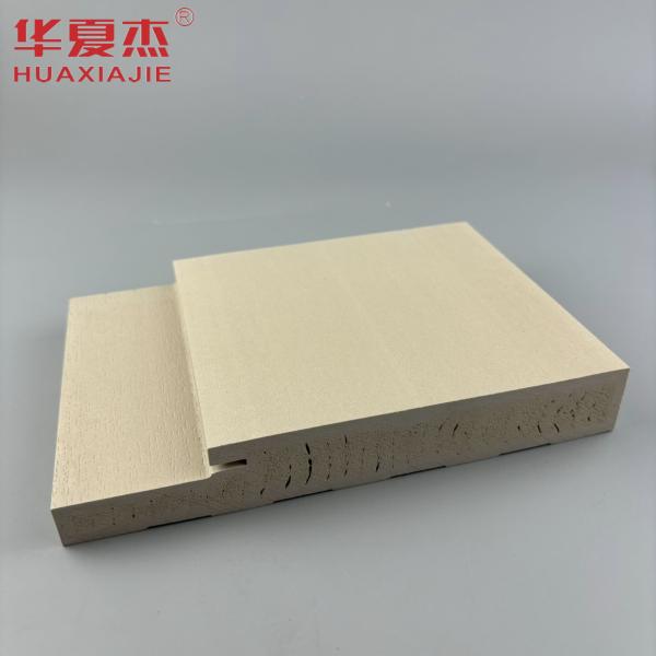 217mm Wpc Door Jamb Moisture Proof Wpc Door Frame For Entry Door Decoration Anticorrosion And Woodgrain Pattern