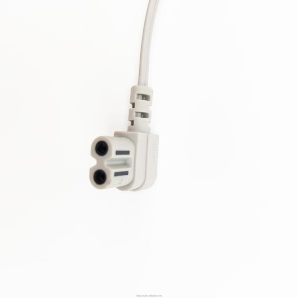 Socket à connecteur à broche à courant continu de 2,0 mm Fil de plomb TENS Unités d'électrode Aiguille Cable médical personnalisé