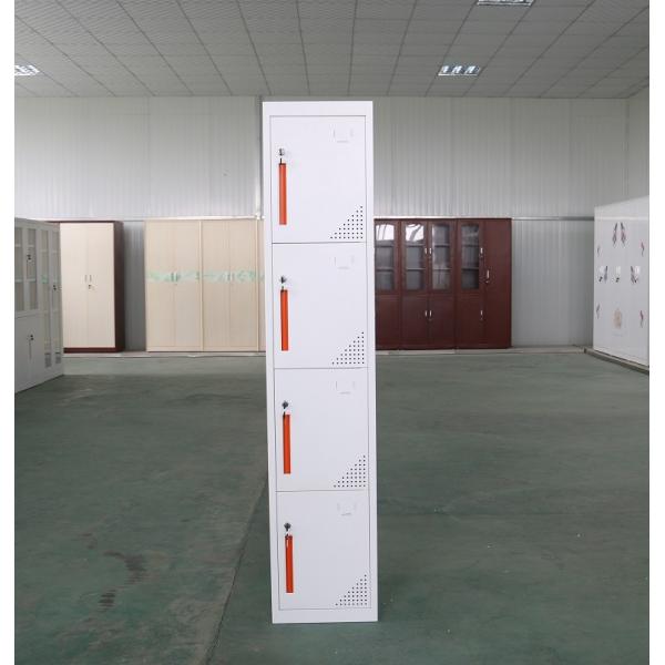 Office Customizable 4 Door Steel Locker Modern Style