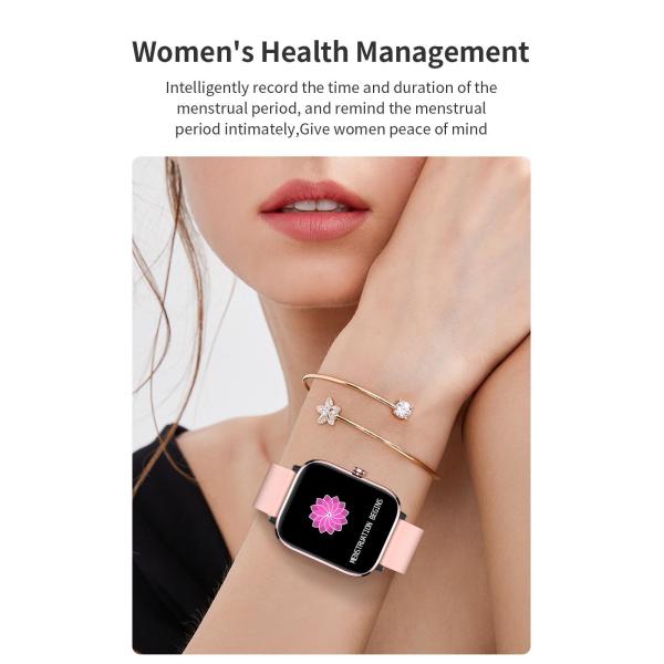 Private Latest Model Wearable Devices Colors Woman Smartwatch Waterproof T45z