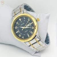 Miler Hommes de luxe Montre à quartz Résistant à l'eau Date semaine Lumineuse Montres de poignet en acier inoxydable Montres pour hommes