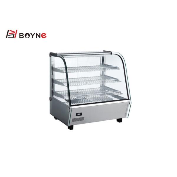 Витрина грелки цыпленка пирога еды шкафа дисплея нержавеющей стали хэатед