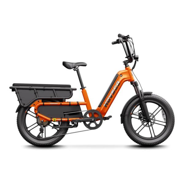 EU/AU Cargo Ebike Utility Aluminum Brushless 48V15AH Fat Tire Ebike for Delivery with Rear Rack Hub Motor 750W Electric Bike