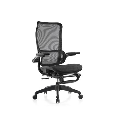 Ergonomic Office Executive Chair Lifting Equipped with Lumbar Support Adjustable Seat Height and Smooth Rolling Wheels for Office With Footrest Lunch Break