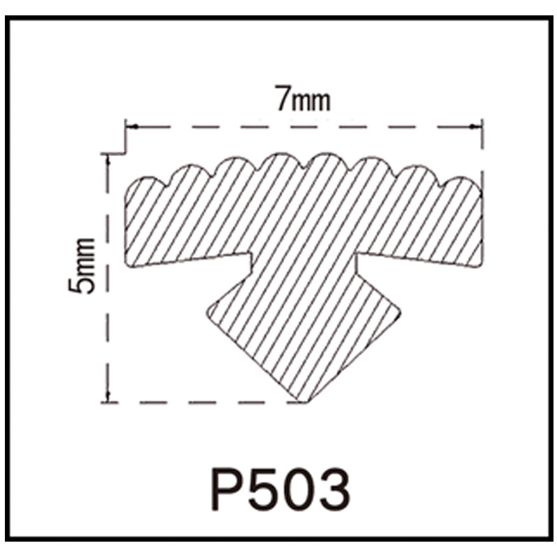 Прокладка 7*5mm PVC OEM резиновая для Адвокатуры вида одежды