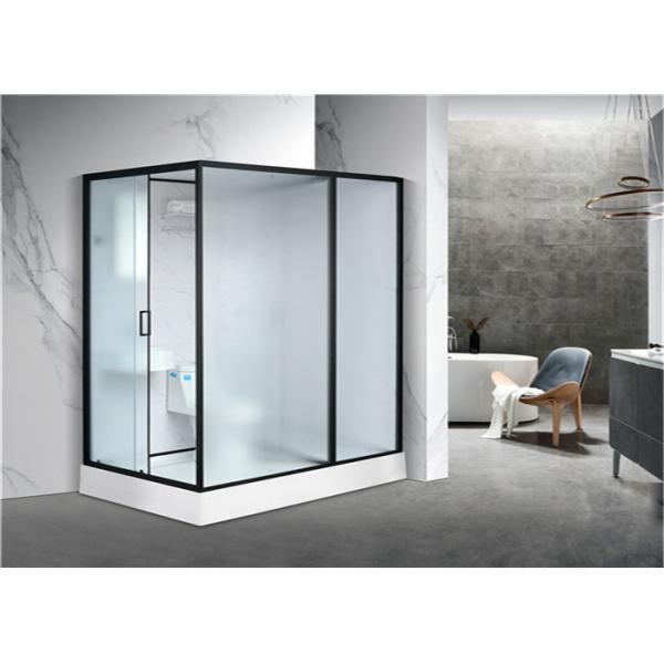 Côté en aluminium noir acrylique blanc du plateau 1900*1200*2150mm d'ABS de cabines de douche ouvert