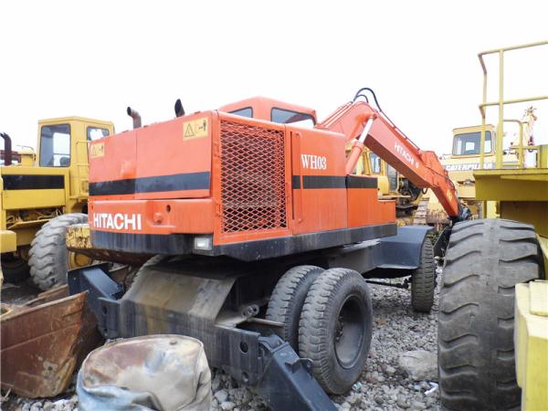 Used HITACHI WH03 WHEEL EXCAVATOR FOR SALE Original Japan