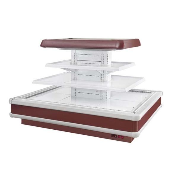 Economia de energia aberta da temperatura 0℃-10℃ do refrigerador de Multideck do restaurante