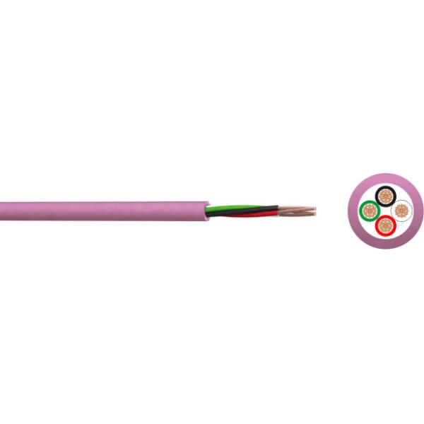 Violet Sheath Colour Circular Speaker Cable (CSC144-PVC)