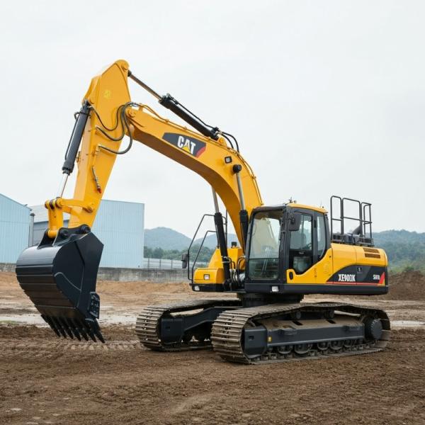 4m3 Bucket 566KW Hydraulic Crawler Excavator  XE690DK 12200mm Digging