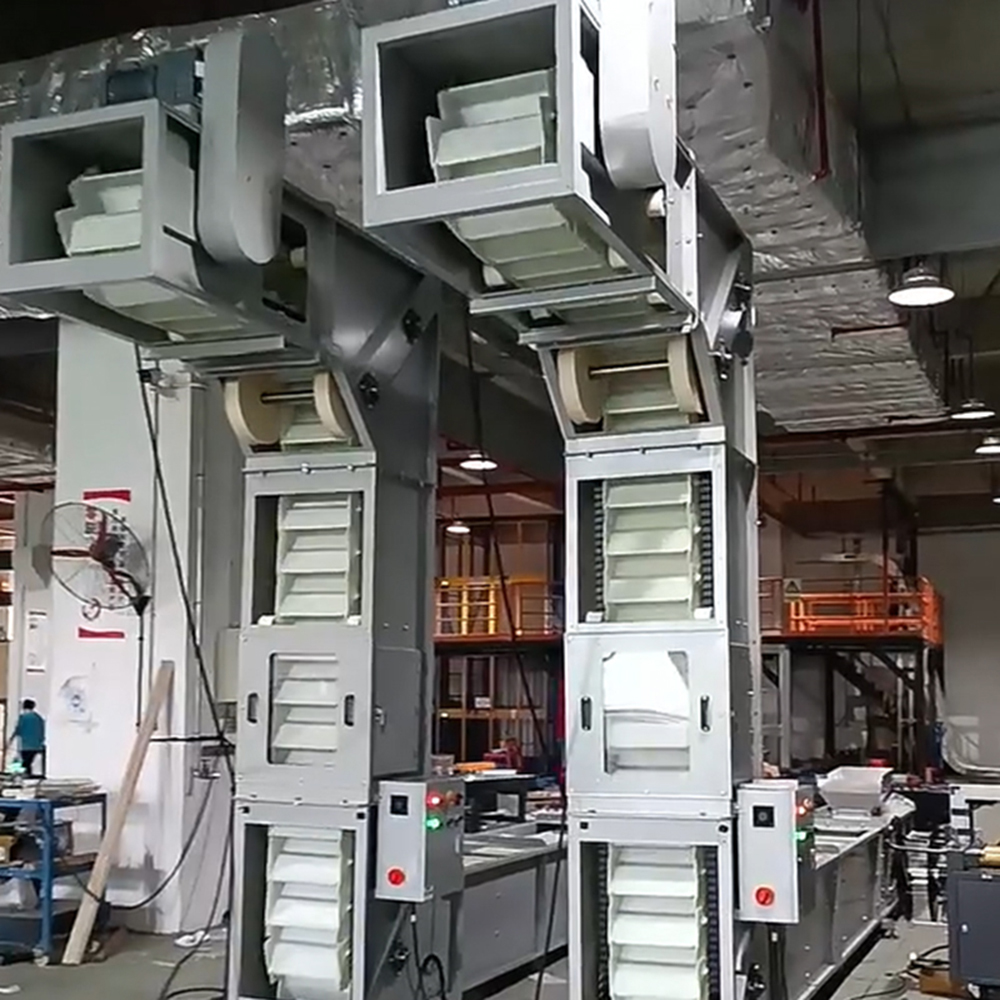 Customized Stainless Steel Heat Resistant Z Bucket Elevator for Granules and Bulk Materials