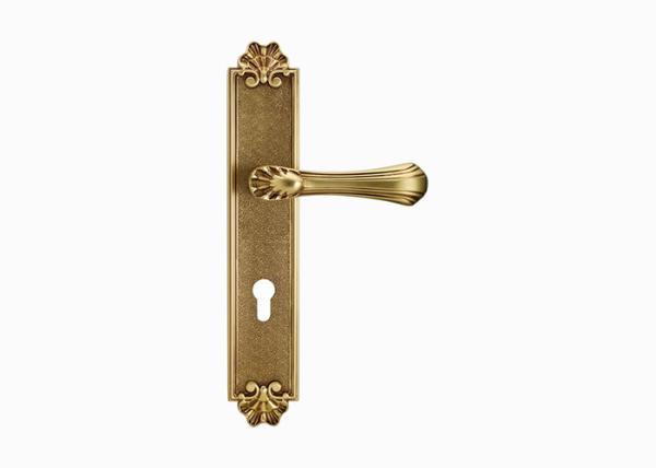 Antique Style Classic Door Handles Lock Ceramic Fancy 135mm 63mm